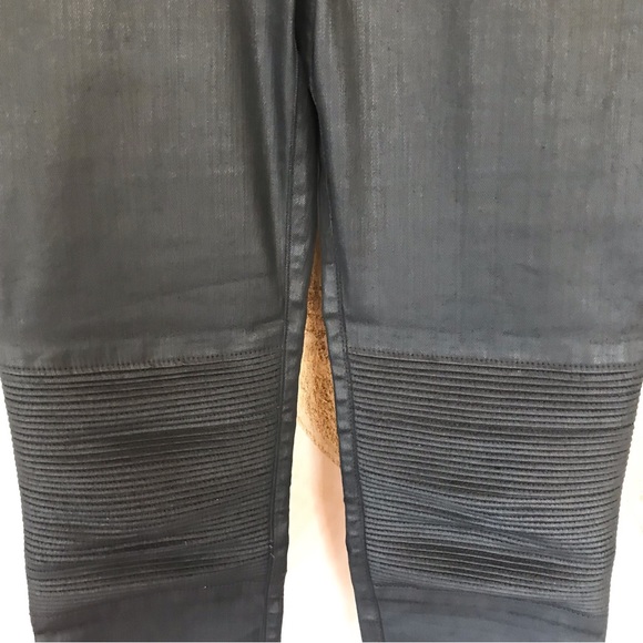 MADEWELL | Skinny Skinny Racetrack Moto Black Jeans Size 28 - Picture 6 of 15